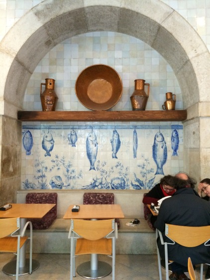 Kawiarnia w muzeum Azulejos